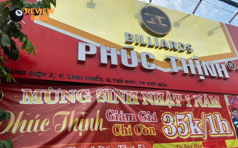 Bida Phúc Thịnh 18 - quán xịn giá rẻ tại Thủ Đức