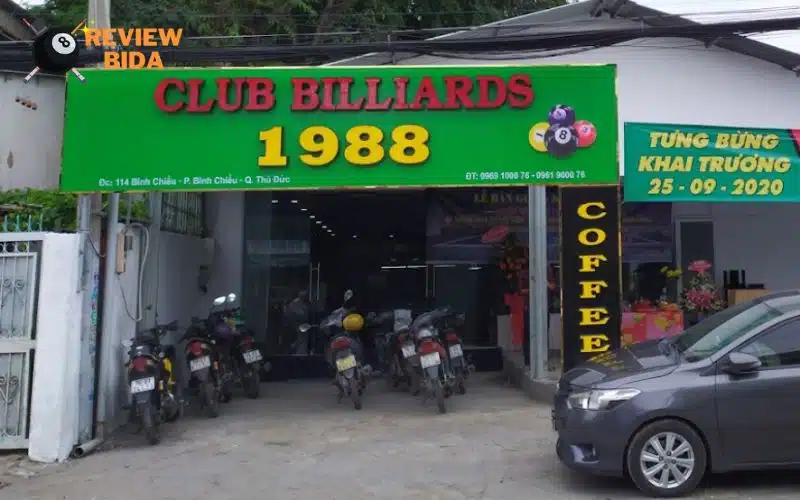 Club Bida Cafe 1988 | Sân chơi bida đỉnh cao tại Thủ Đức