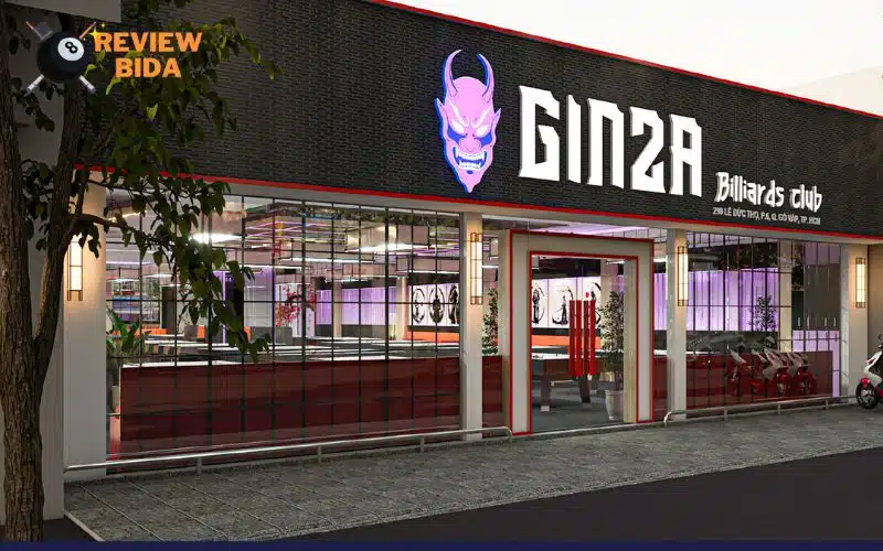 Ginza Billiards Club 2 | Quán bida siêu ngầu, độc đáo Quận Gò Vấp