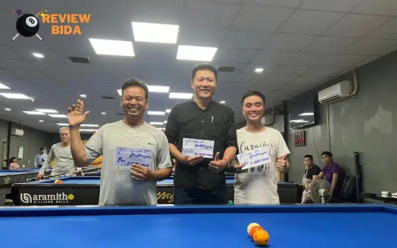 Pattaya Billards Club là địa điểm được nhiều người chơi ưa thích 