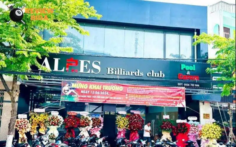 Khám phá Alpes Billiards Club | Quán bida HOT nhất Hải Châu