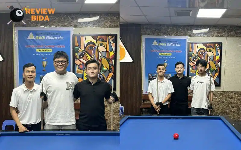 BADI Billiards Club Liên Chiểu Đà Nẵng được nhiều tay cơ ghé thăm