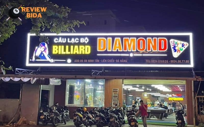 CLB Bida Diamond | Quán bida nổi tiếng tại Quận Liên Chiểu