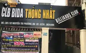 CLB Bida Thống Nhất Đà Nẵng | Quán bida giá rẻ bật nhất Hải Châu