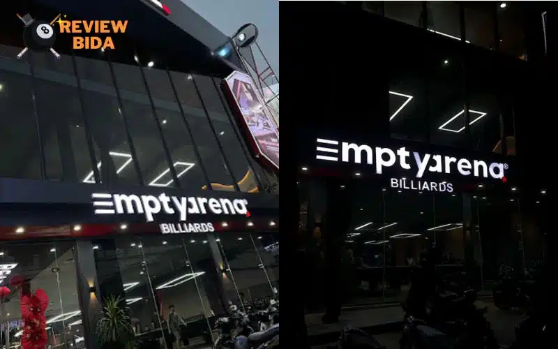 Review Empty Arena Billiards ĐN - Pro Pool Hall Đà Nẵng giá rẻ