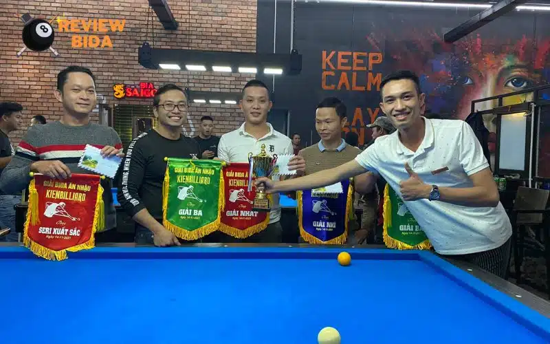 Kiến Billiards Đà Nẵng thường xuyên tổ chức các giải đấu bida chuyên nghiệp