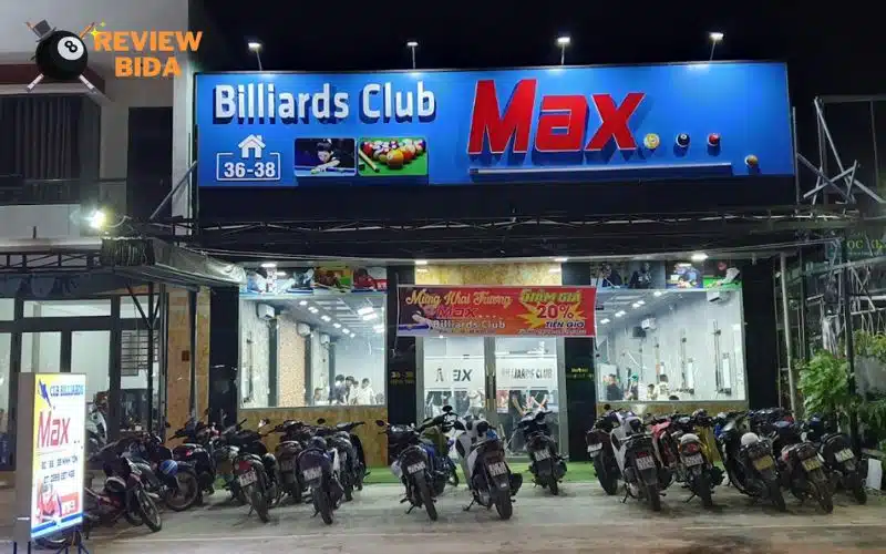 Max Billiards Club | Trải nghiệm bida số 1 tại Liên Chiểu