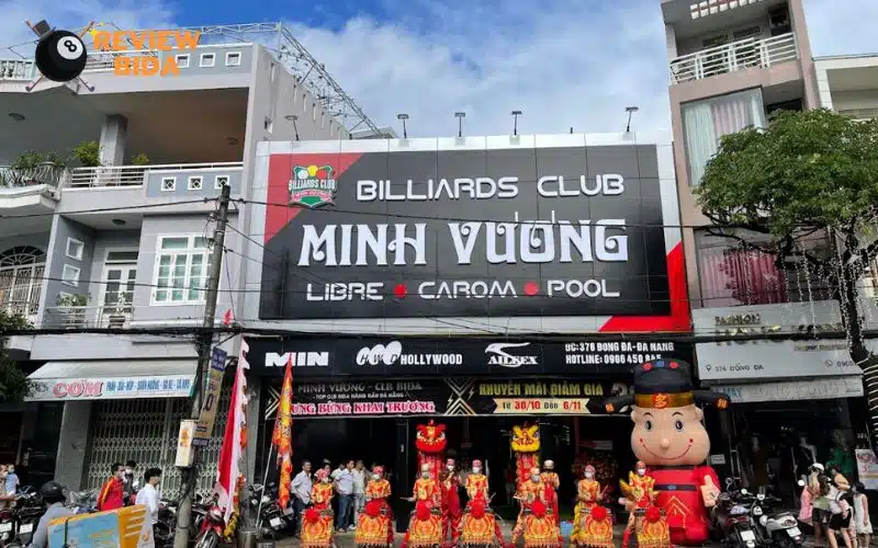 Minh Vương Billiards Club | Điểm bida sang trọng tại Hải Châu