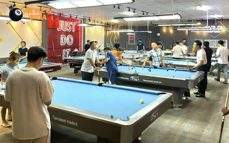 MrQ Pool Hall thường xuyên tổ chức các giải đấu bida tạo sân chơi hấp dẫn