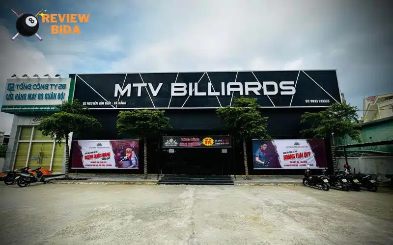 MTV Billiards Hải Châu Đà Nẵng - Điểm đến không thể bỏ lỡ