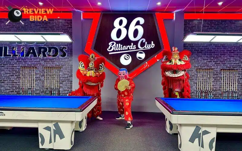 Các thông tin cơ bản về quán 86 Billiards Club CLB Bida Đà Nẵng