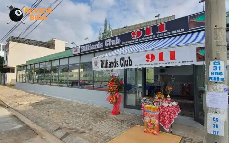 Billiard Club 911 Đà Nẵng - Sân chơi bida đỉnh cao chờ bạn