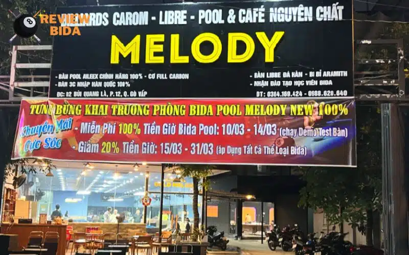 Điểm chơi bida ở Gò Vấp: Billiards Melody có đáng trải nghiệm?