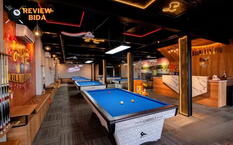 Các thông tin cơ bản về điểm chơi bida MC Billiards Center