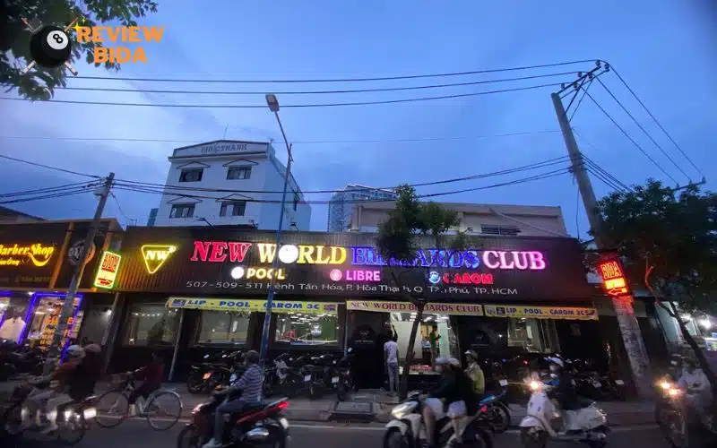 New World - Billiards Bida Đà Nẵng: Nơi chinh phục mọi đường cơ