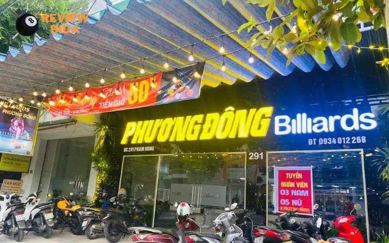 Review Phương Đông Billiards - CLB Bida Đà Nẵng hot nhất