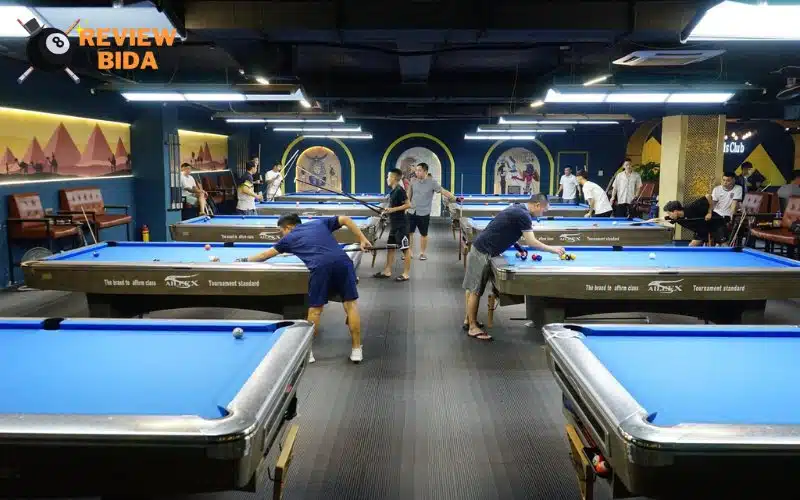 Các thông tin cơ bản về điểm chơi Ffaraoh Billiards Club 