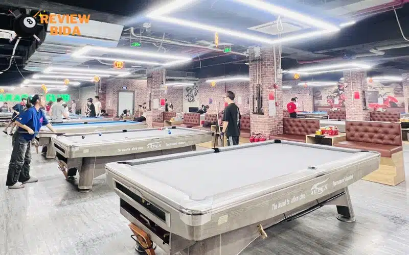 Đôi nét thông tin về quán bida Paragon Billiards Club tại quận Cầu Giấy