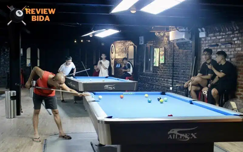 Phantom Billiards có đầy đủ tiện nghi phục vụ khách hàng