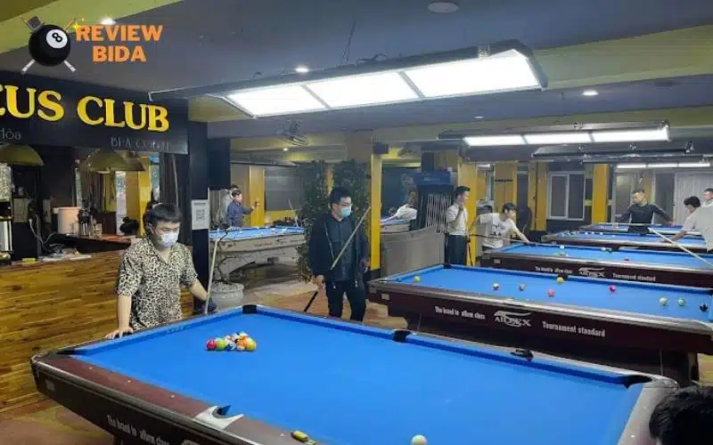 Zeus Club Billiards – Không gian đẳng cấp dành cho những tín đồ bida! 