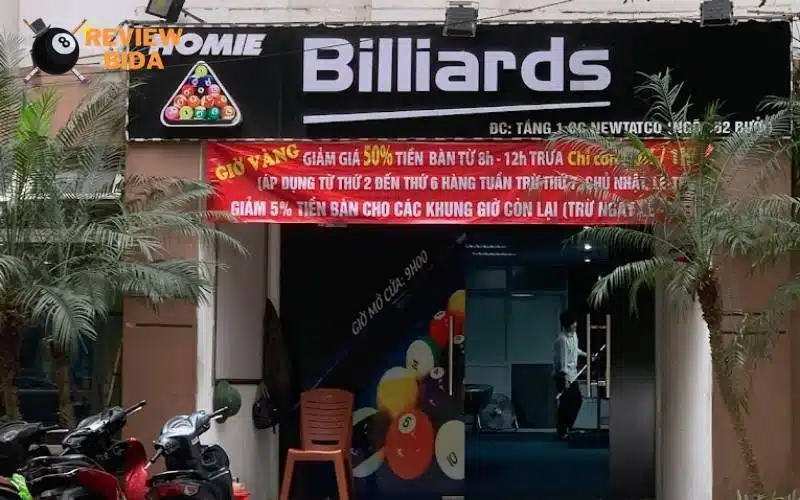 Billiards Homie: Nơi bạn tìm thấy đam mê bida và những phút giây thư giãn tuyệt vời!