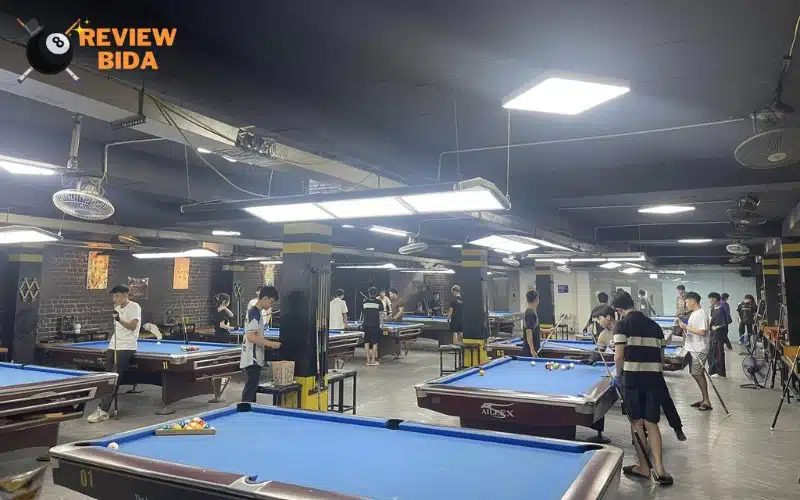 Review X47 Billiards Tầng 6 - 47 Thái Hà: Điểm chơi bida siêu rẻ