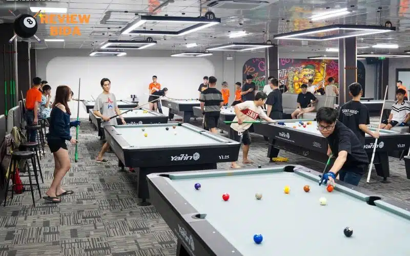 Billiards An Nhiệt được nhiều anh em cơ thủ ghé đến tại Quận Đống Đa