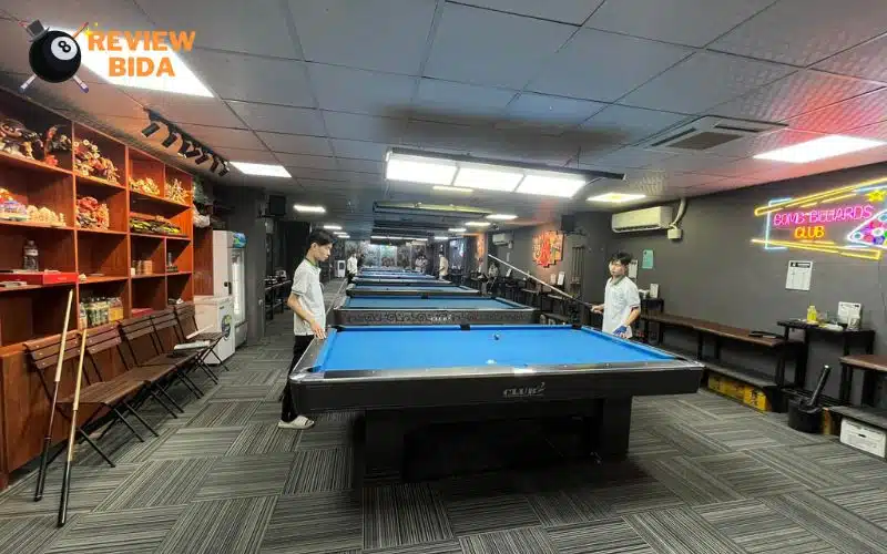 Review Bomb Billiards Club | CLB nổi tiếng Quận Thanh Xuân