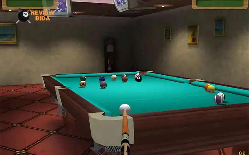 Game 3D Live Pool cho phép nhiều người chơi cùng lúc