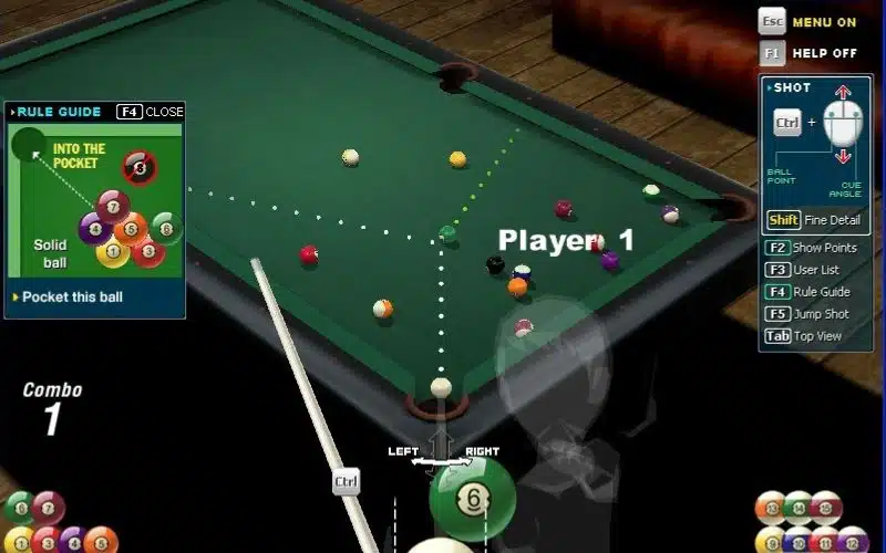 Giao diện game đánh bida của Carom3D khá mới lạ và độc đáo